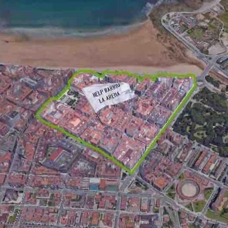 Apartamento A 100Metros De La Playa De San Lorenzo Gijón Exteriör bild